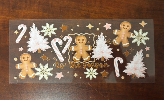 “Pink gingerbread” Wrap #318