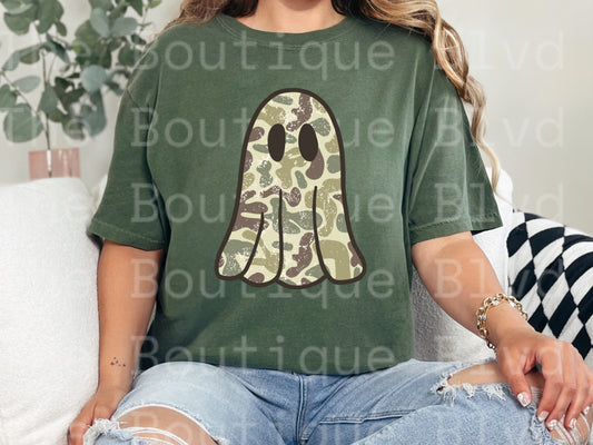 “Camo Ghost" t-shirt