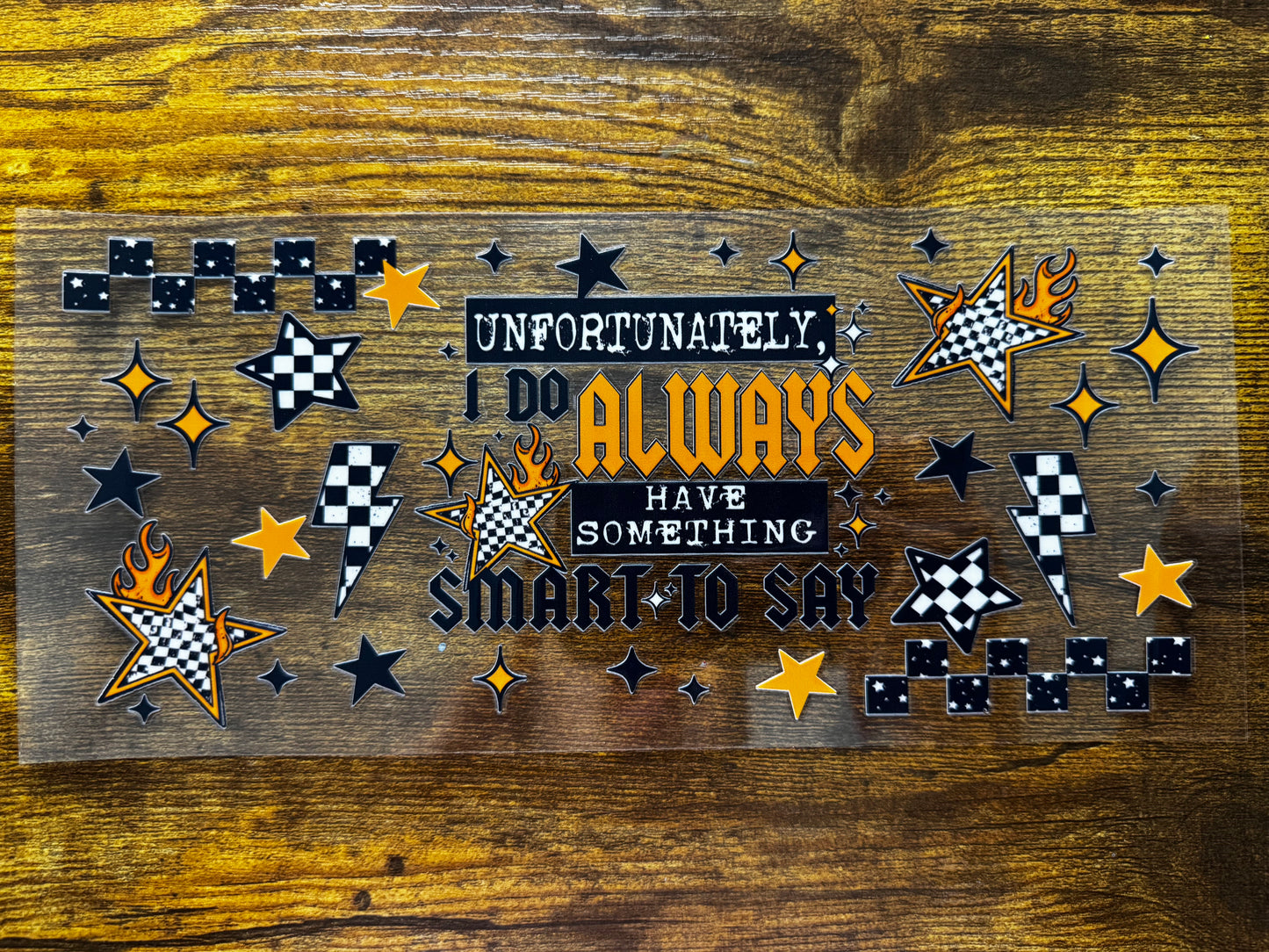 “Always have something smart to say" Wrap #200