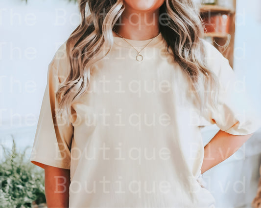 Ivory Comfort Colors Tee