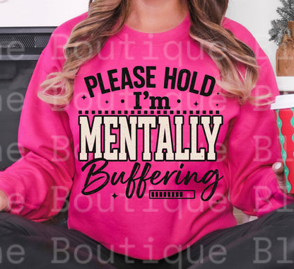 “I’m mentally buffering”