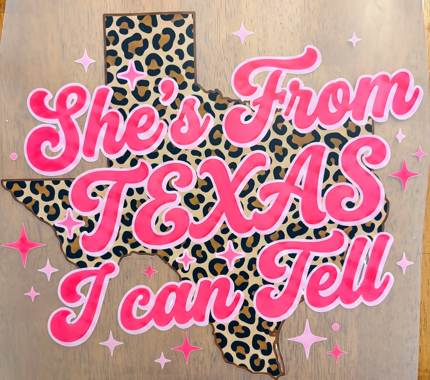 “She’s from Texas”