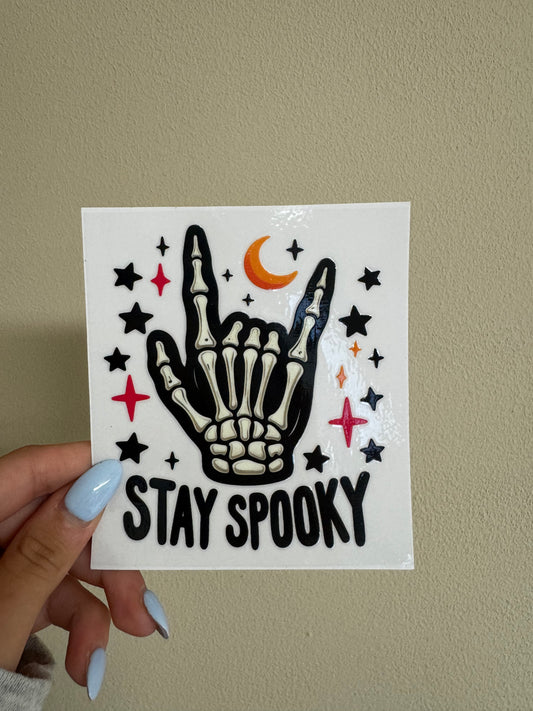 “Stay Spooky” Decal