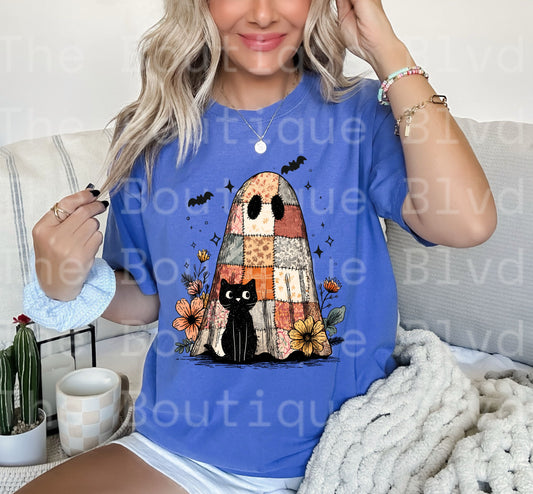 “Patch Ghost" t-shirt