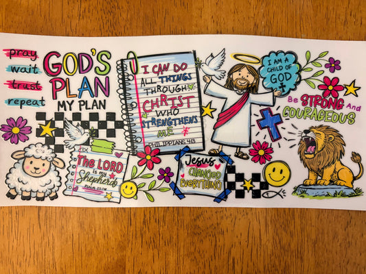 "Gods plan” Wrap #60A
