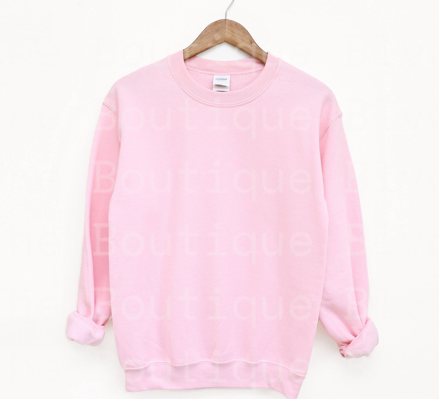 PICK YOUR DESIGN *LIGHT PINK Gildan Unisex Sweatshirt