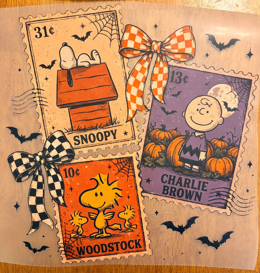 “Halloween character stamps”