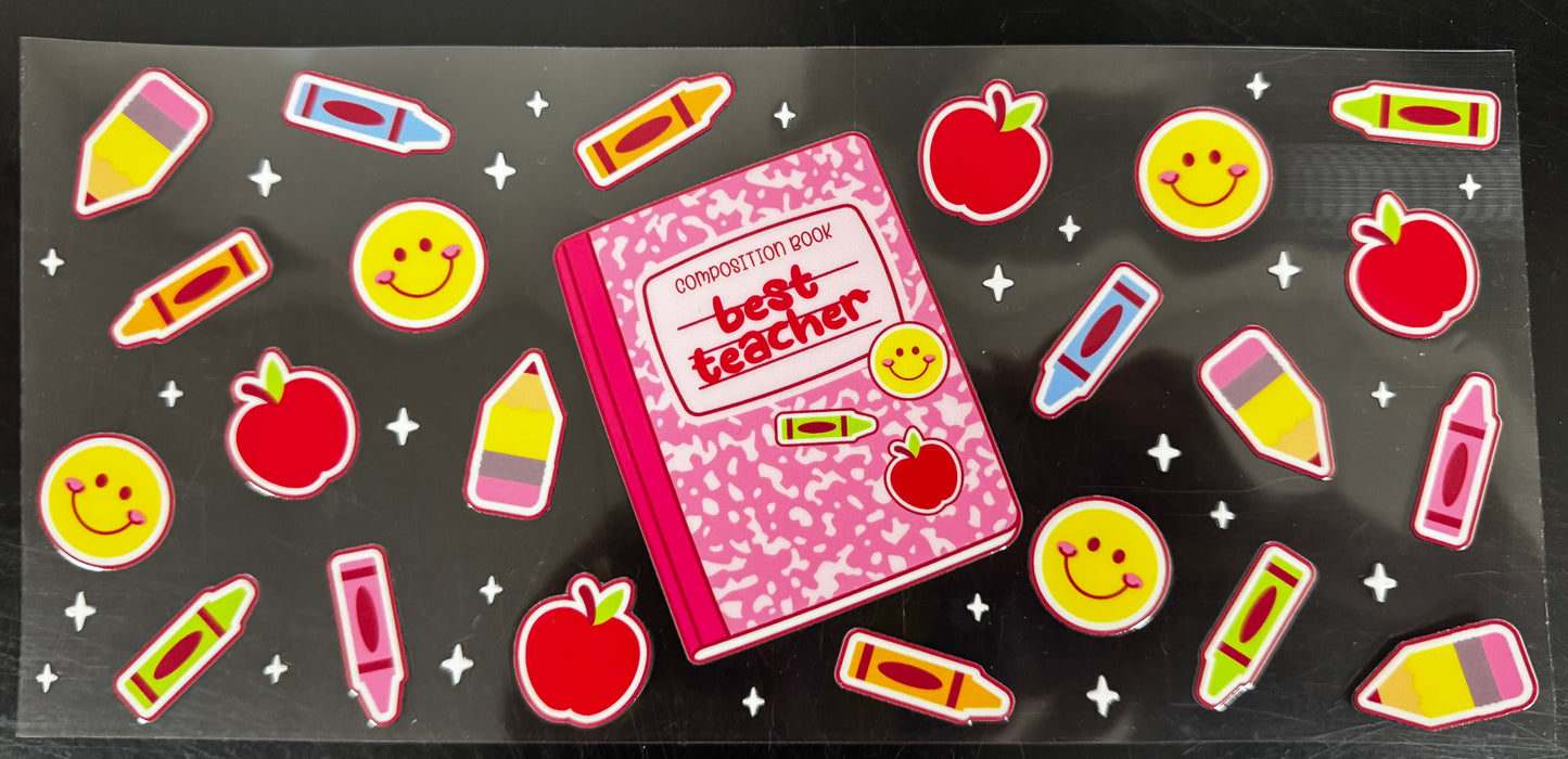 “Best teacher" Wrap #163