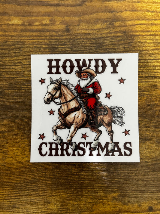 “Howdy Horse” Decal