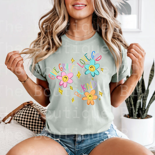 “Give grace, love God” t-shirt