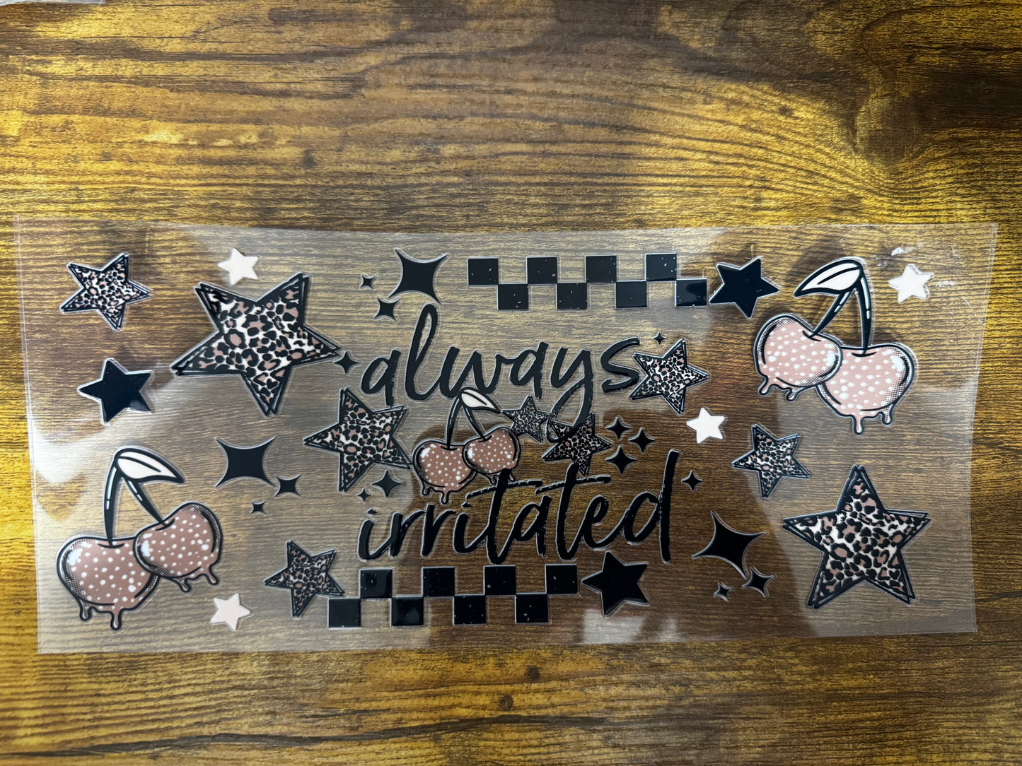 “Always irritated” Wrap #307