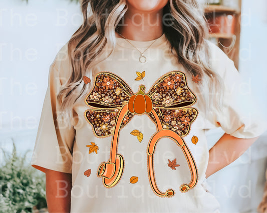 “Fall nurse" t-shirt