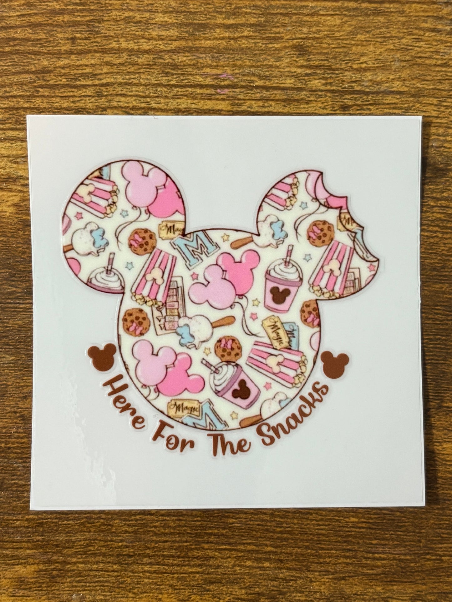 "MULTIPLE DSNY SNACKS” Decals