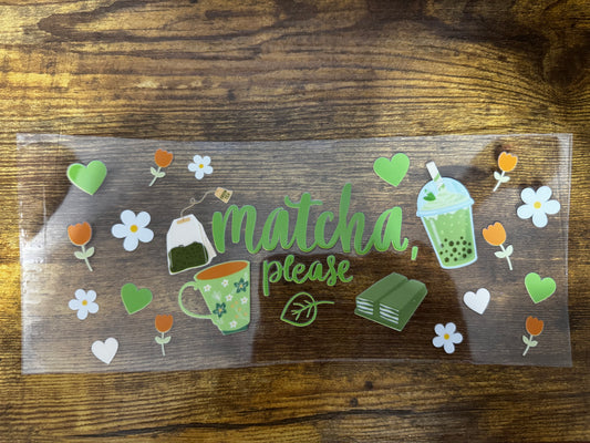 “Matcha Please” Wrap #313
