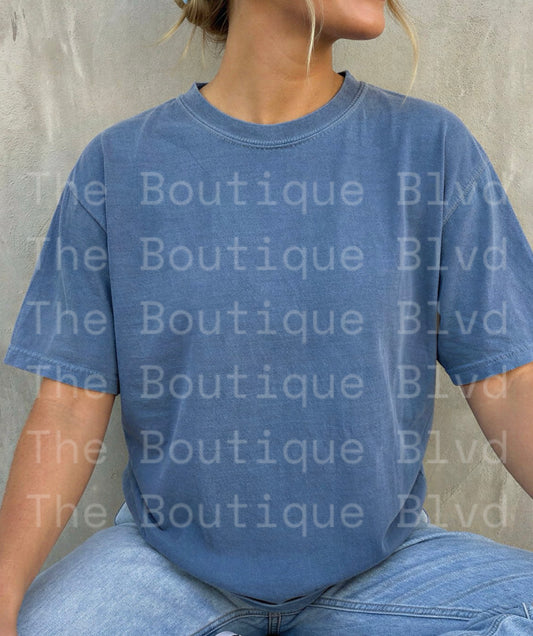 Blue Jean Comfort Colors Tee