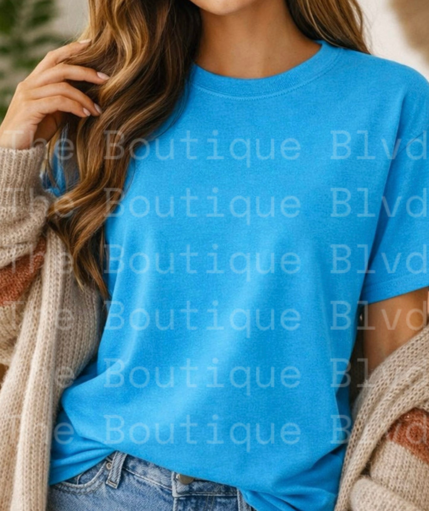 Sapphire Comfort Colors Tee