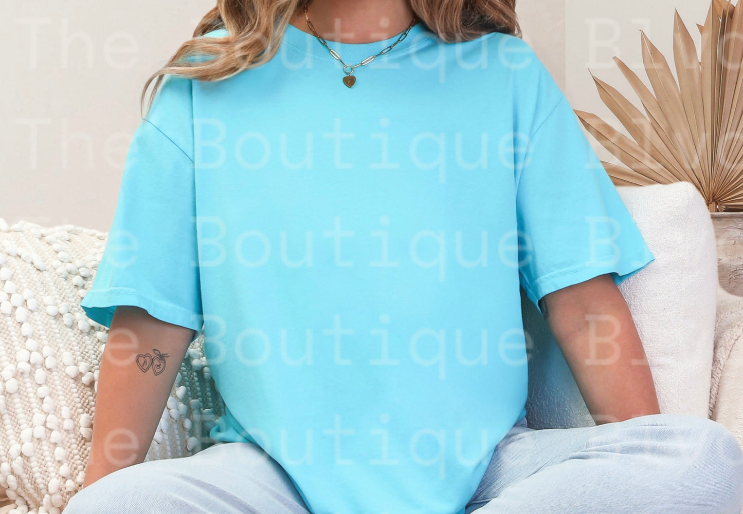 Lagoon Blue Comfort Colors Tee