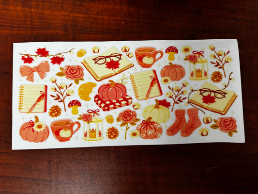 “Cozy Fall reader” Wrap #369