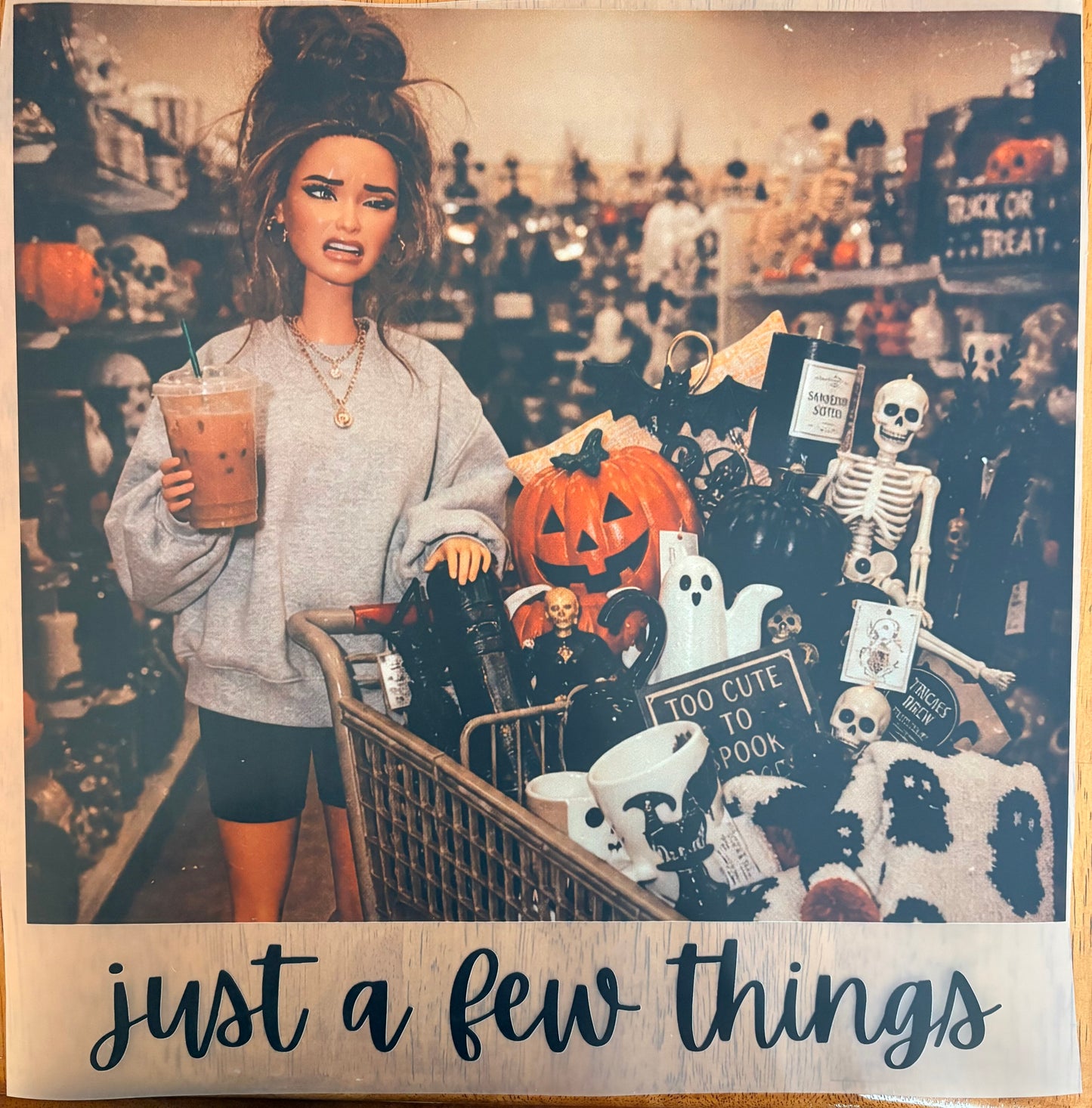 “Just a few things”