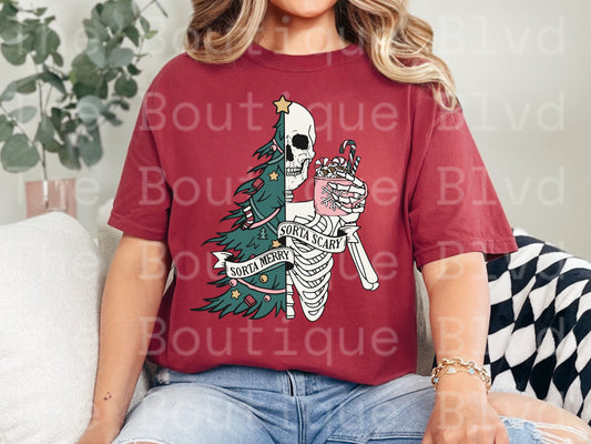 “Sorta Merry Sorta Scary" t-shirt