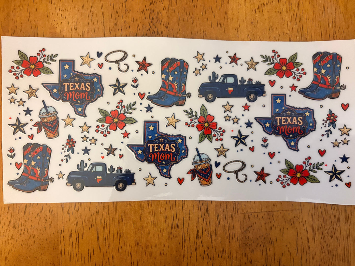 "Texas mom” Wrap #63A