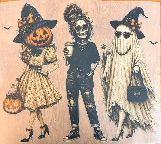 “Halloween ghost gals”