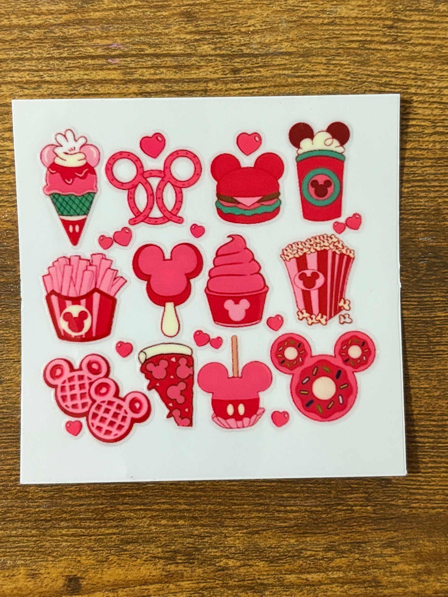"MULTIPLE DSNY SNACKS” Decals