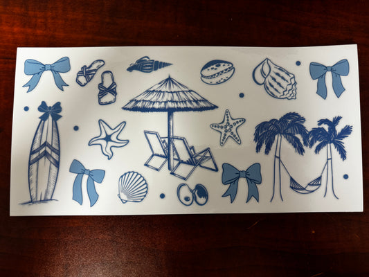 “Beach day coquette” Wrap #215