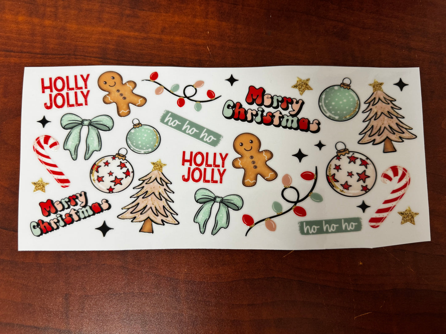 “Holly jolly retro” Wrap #365