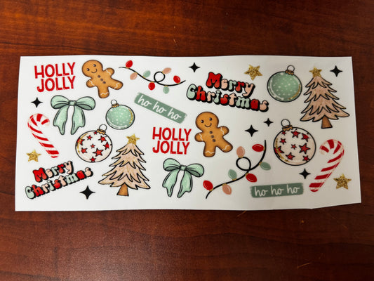 “Holly jolly retro” Wrap #365