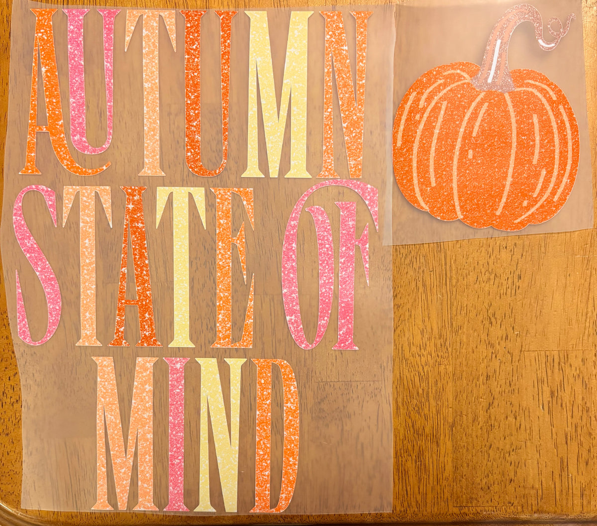 “Autumn State of mind” FRONT AND BACK