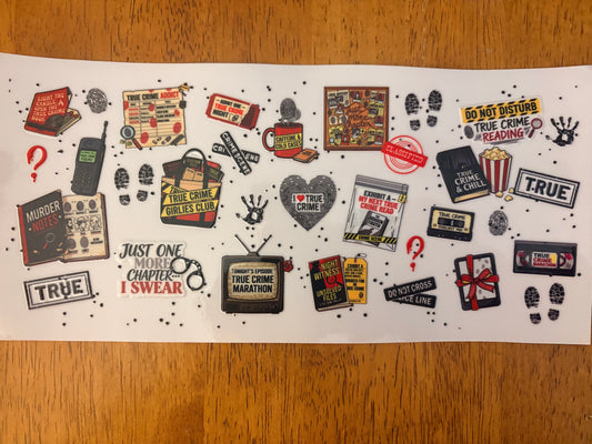 "Crime lover” Wrap #62A