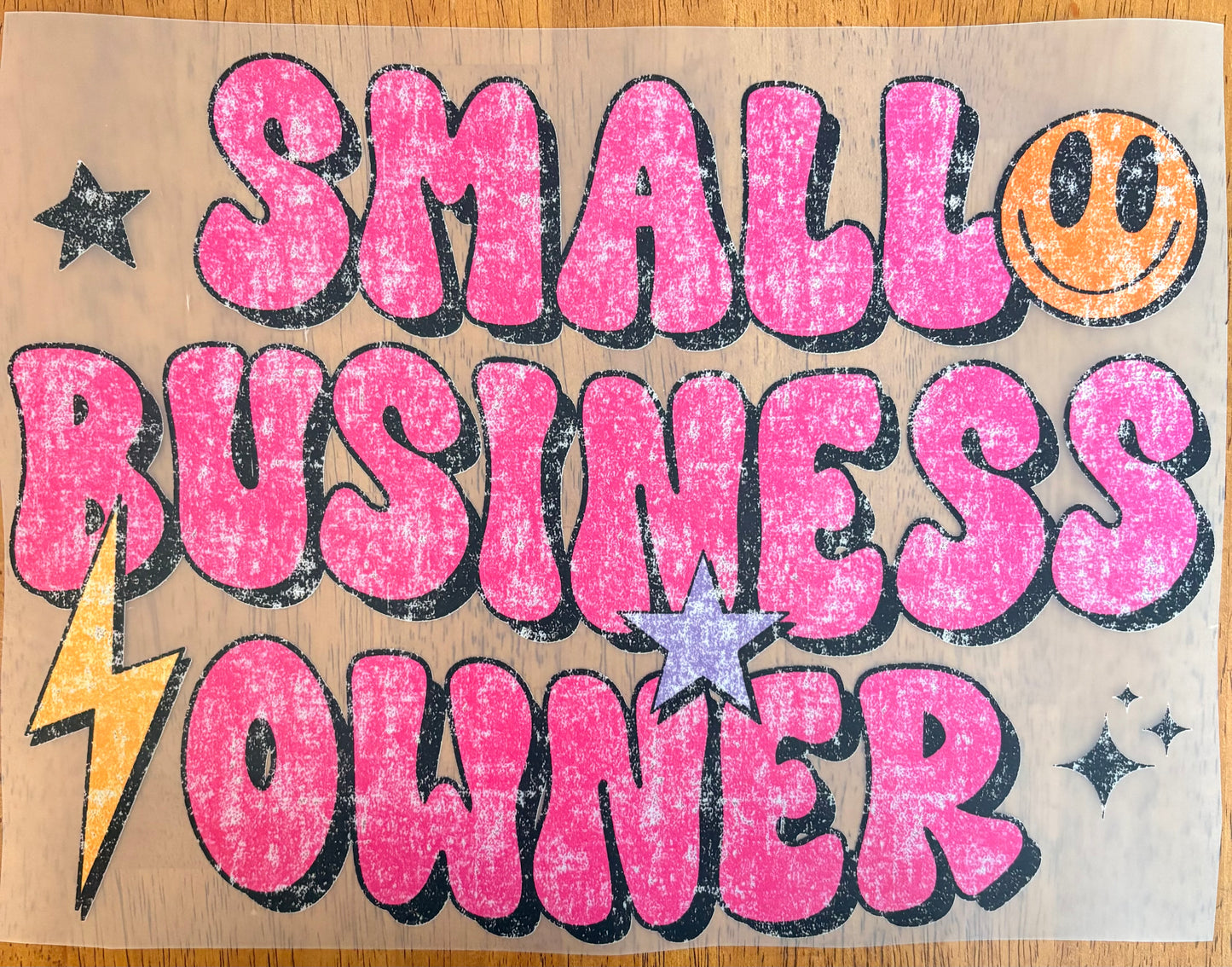 “Small business owner”