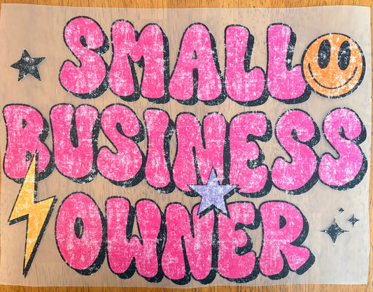 “Small business owner”