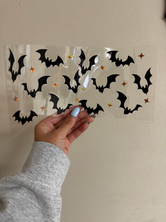 “Holographic bats” Wrap #414