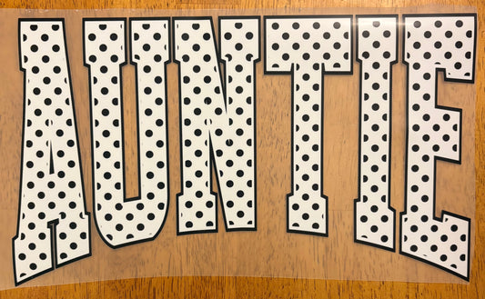 "Polka dot auntie"