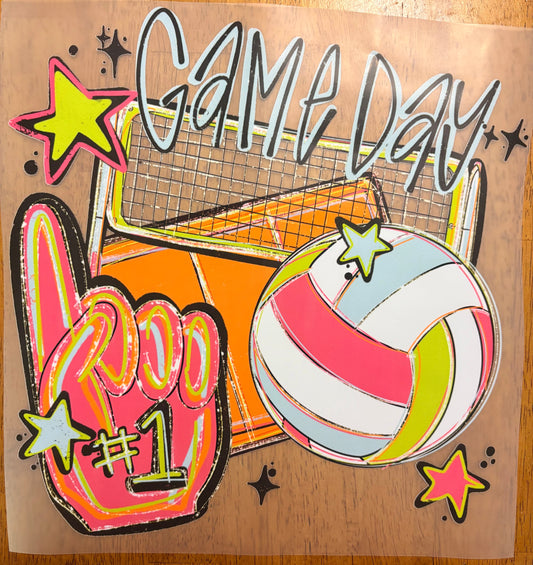 “Colorful volleyball”