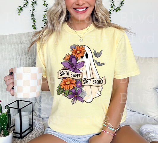 “Sorta sweet, Sorta spooky” t-shirt