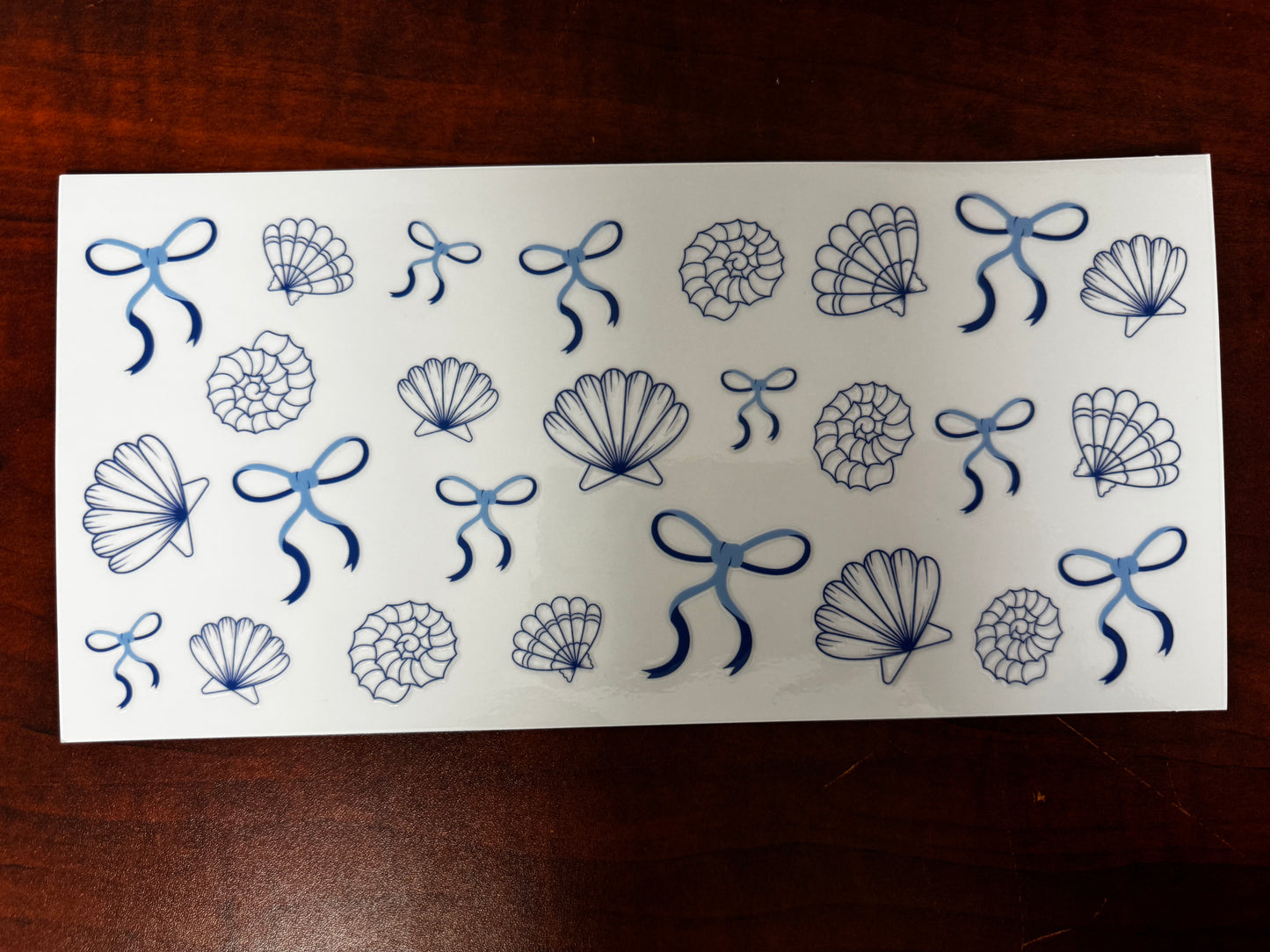 “Shell coquette” Wrap #218
