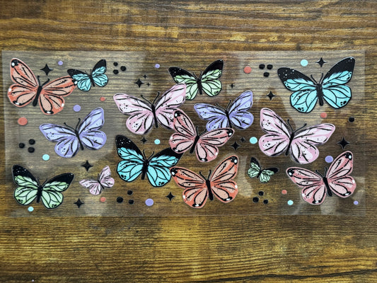 “Colorful butterflies" Wrap #16