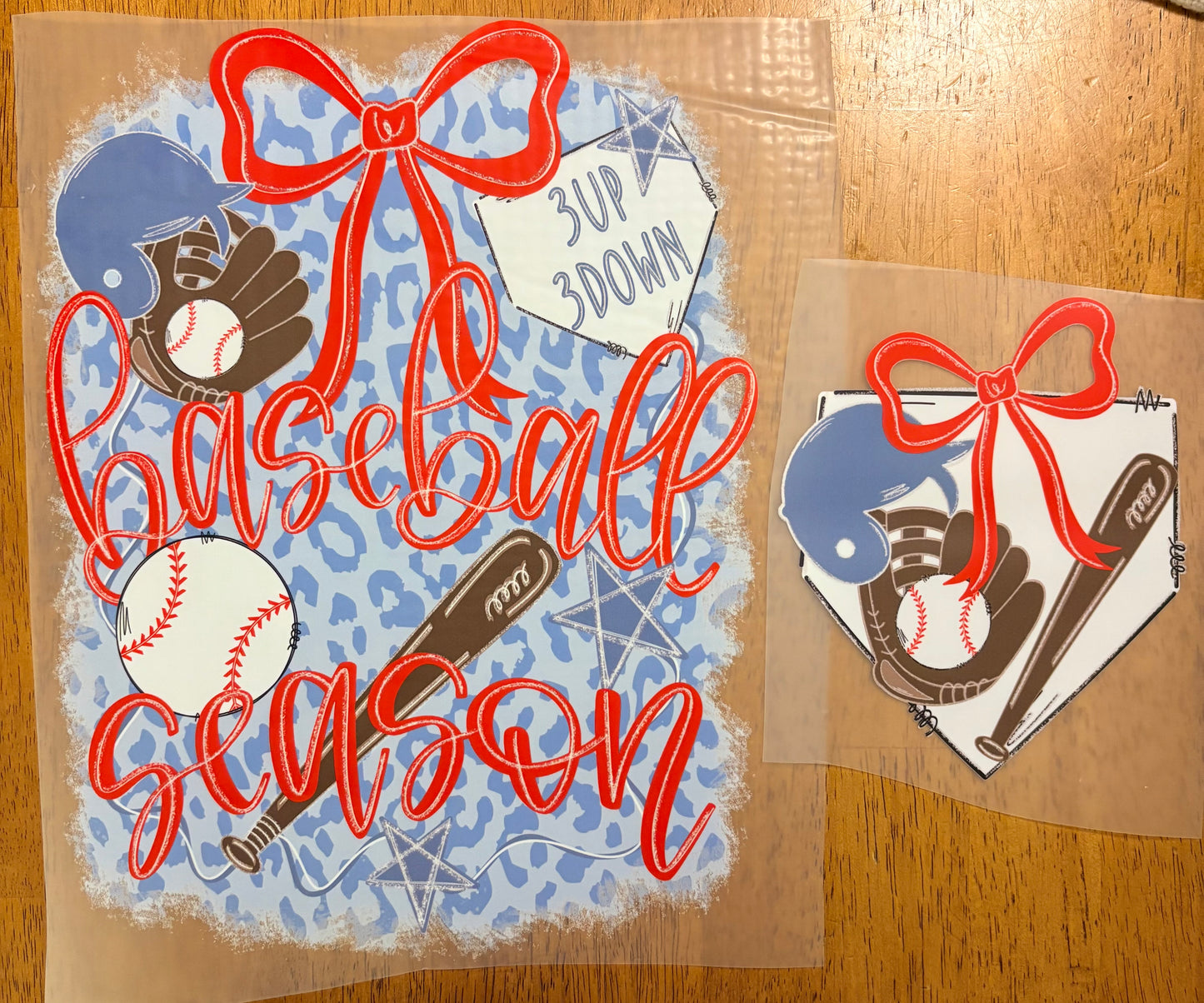 "Baseball season w/pocket"
