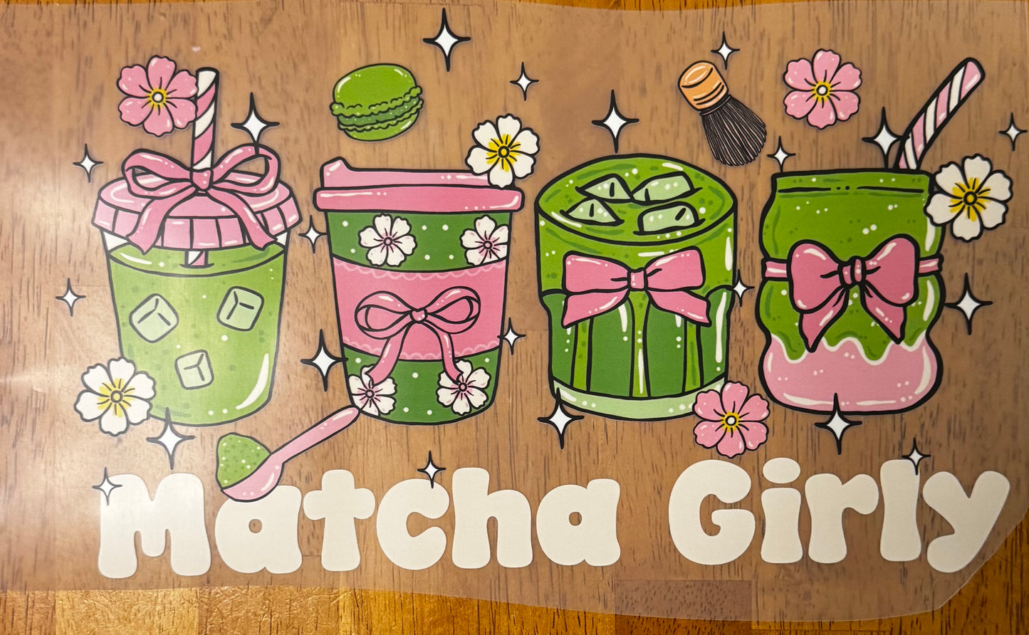 "Matcha girly"