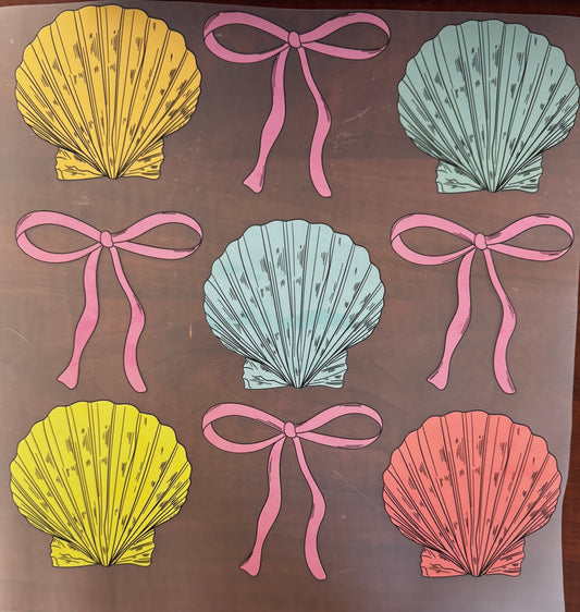 "Shells and bows"
