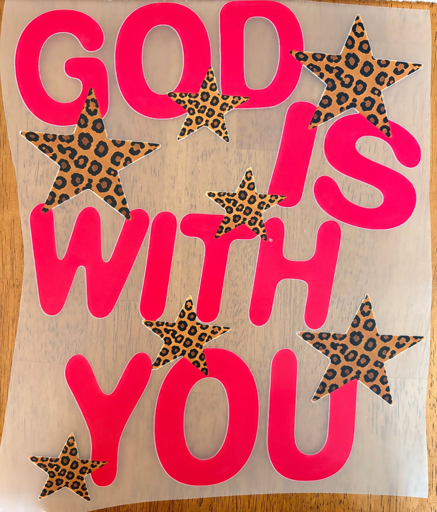 “God is with you”