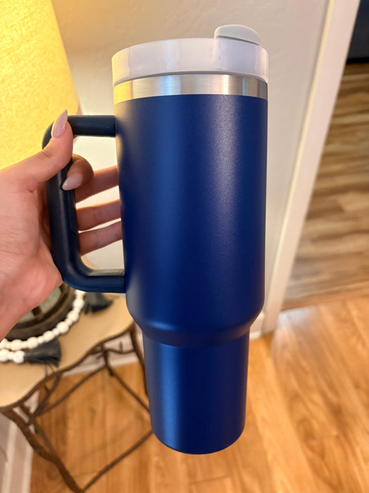 40oz NAVY INSULATED tumbler