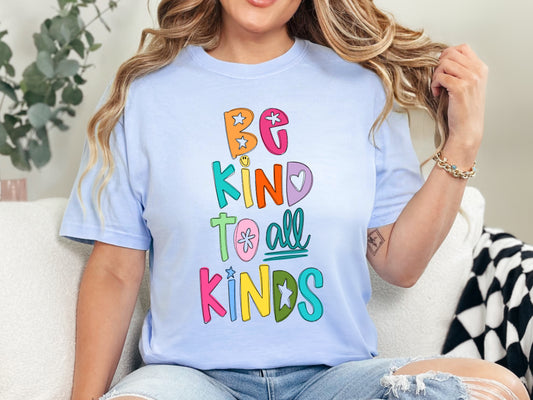 "Be kind to all kinds" t-shirt