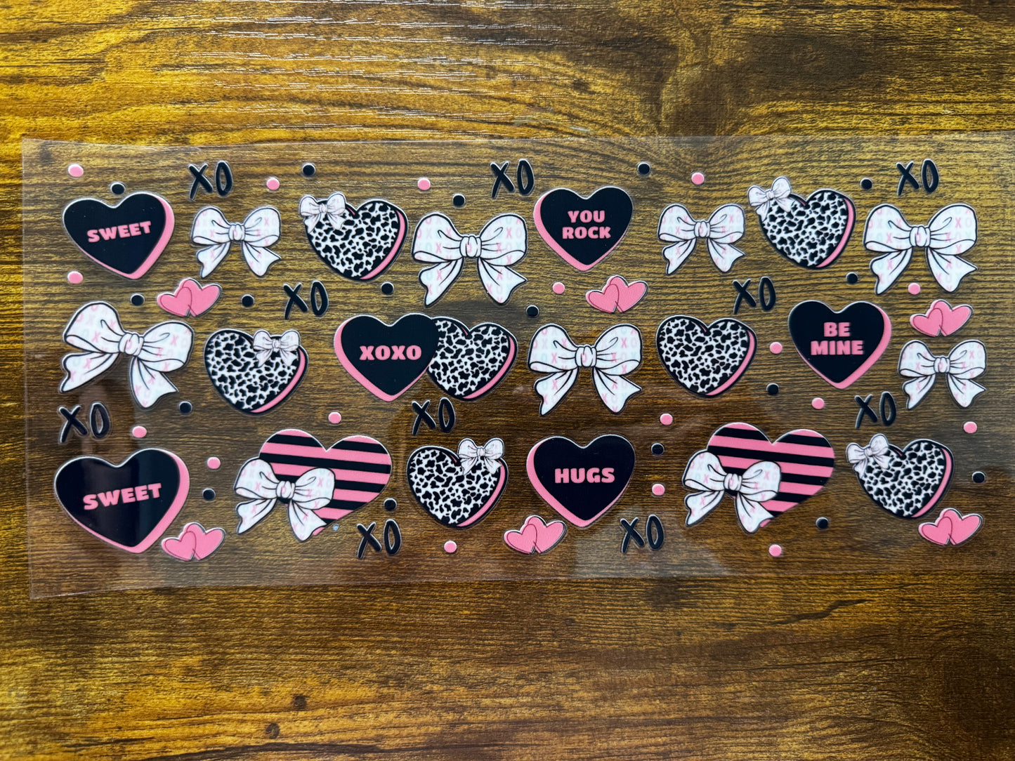 “Xoxo hearts" Wrap #209