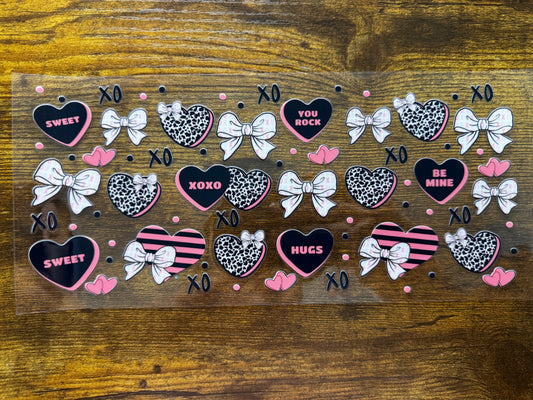 “Xoxo hearts" Wrap #209
