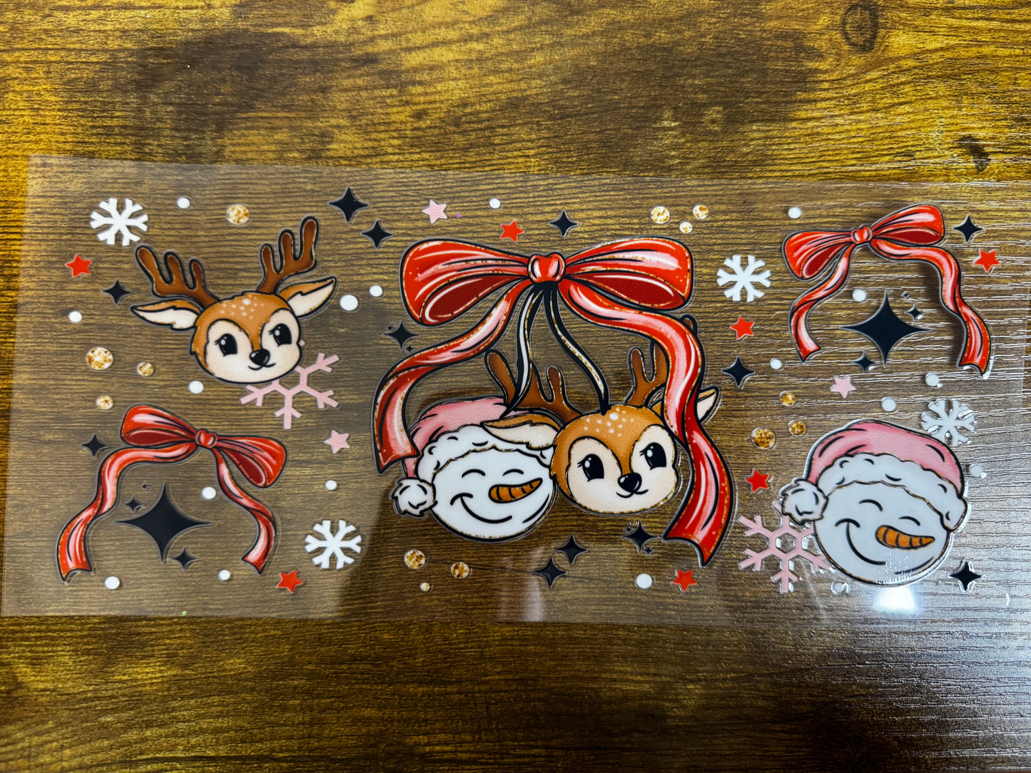 “Deer and snowman” Wrap #249