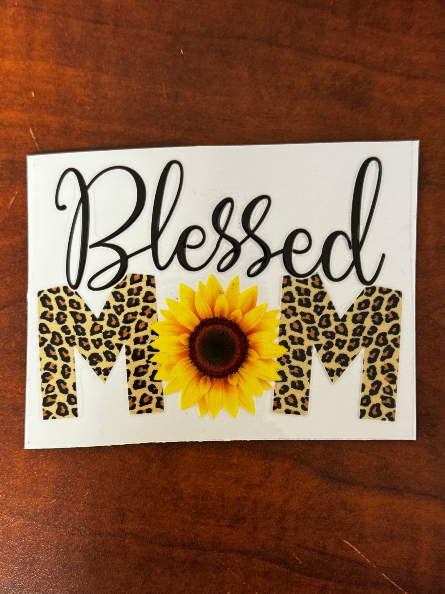 “Blessed mom” Decal